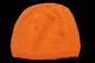Mobile Preview: Hand knitted baby cap in orange with a head circumference 43 cm 16,93 inch