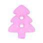 Mobile Preview: Kids button as a Christmas tree in purple 17 mm 0,67 inch