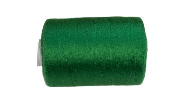 Polyester sewing thread in green 1000 m 1093,61 yard 40/2