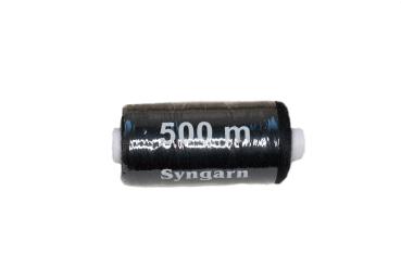 Polyester sewing thread in black 500 m 546,81 yard 40/2